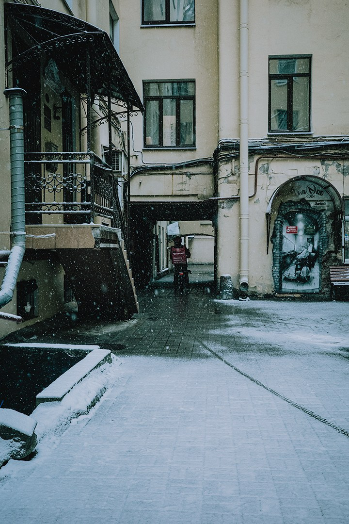 Питер февраль. Портретный фотограф в Москве Колосова Екатерина