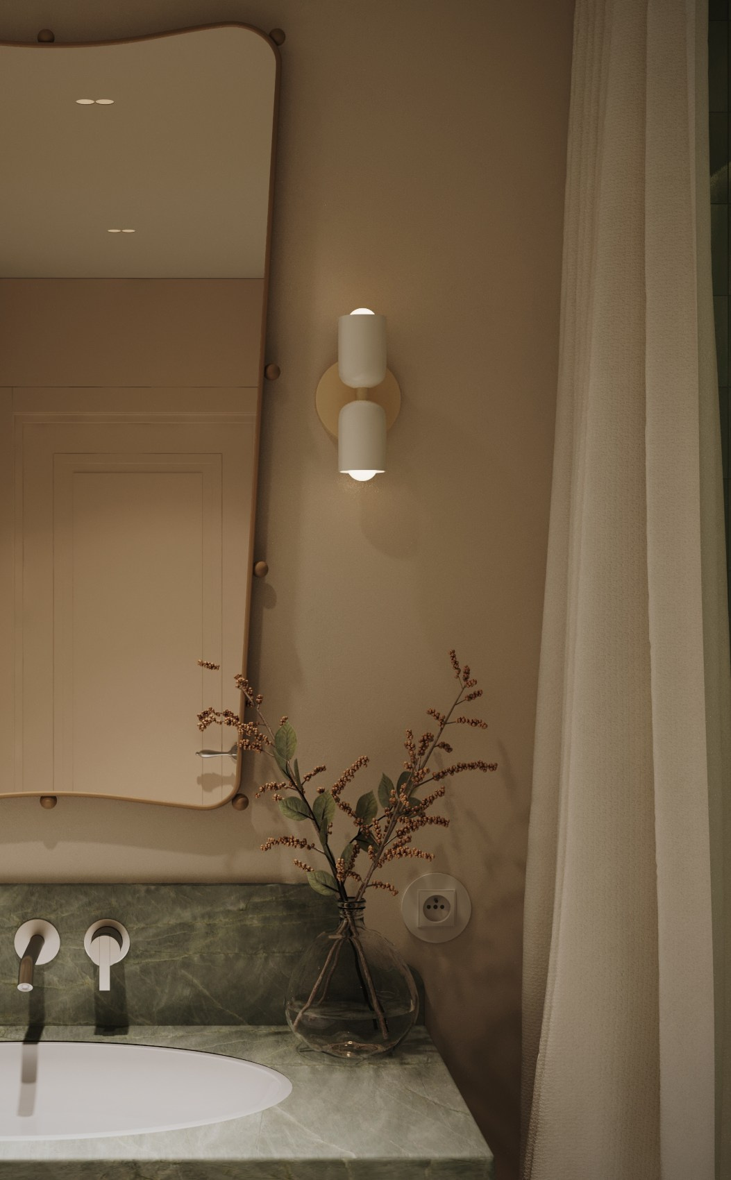 Сливочное небо. MIRRO STUDIO Дизайн интерьера и реализация под ключ Варшава