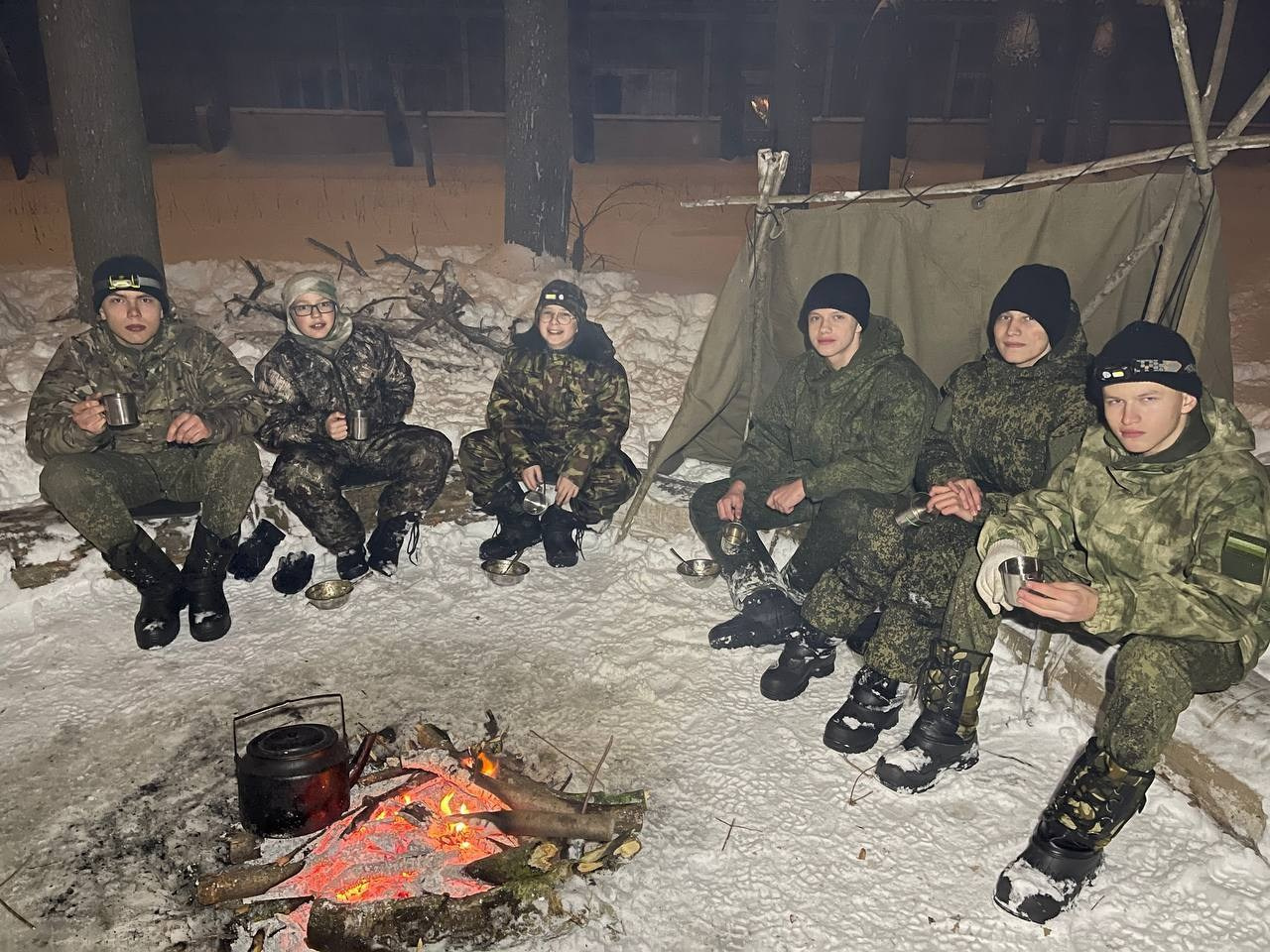 2-х суточные военно-полевые сборы. Военно-тактический клуб «Барс»