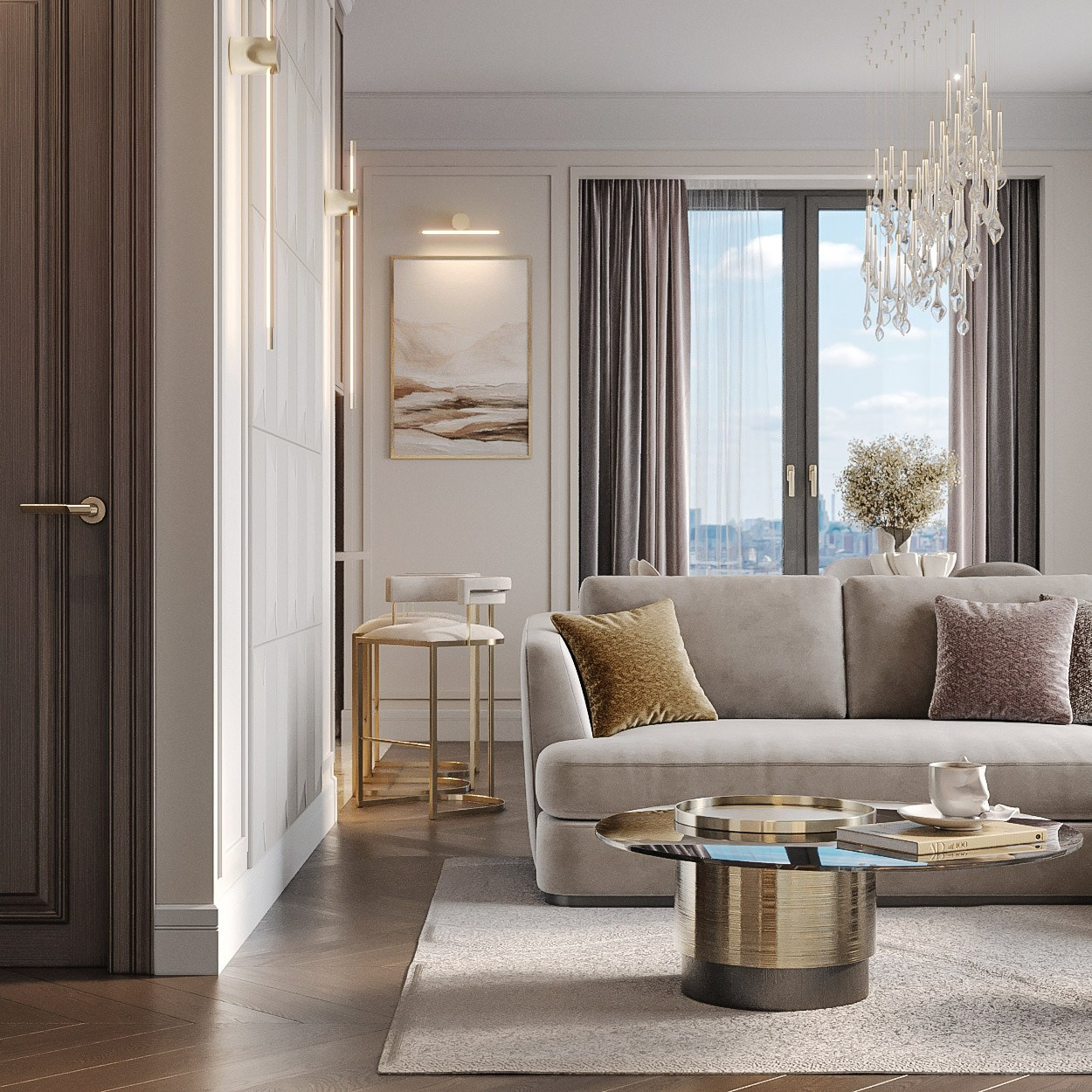 ЖК Прайм парк 2. Дизайн интерьера в Москве