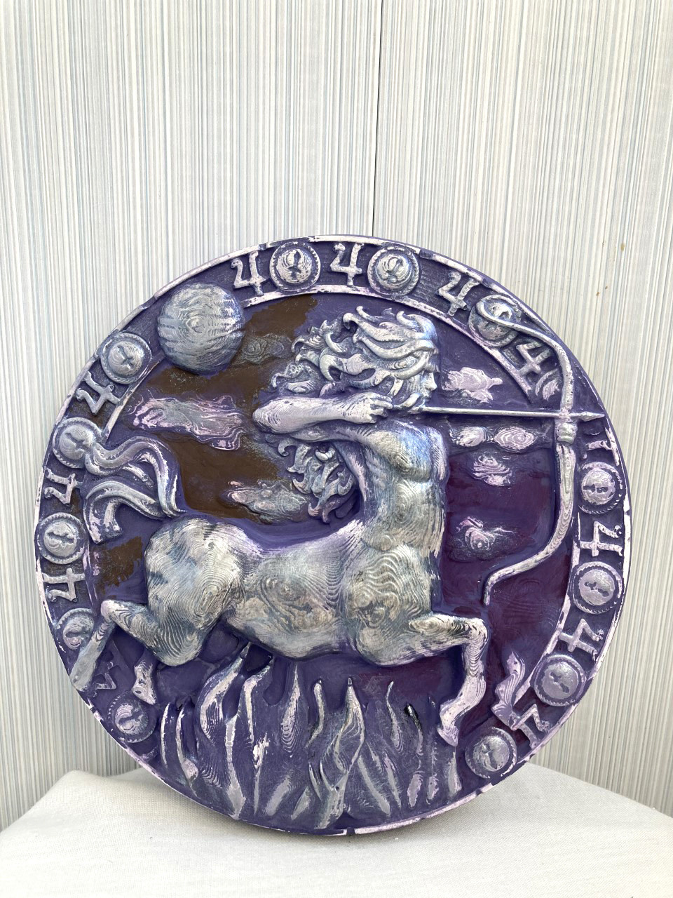 Знаки зодиака. Стрелец. диаметр 15 см.