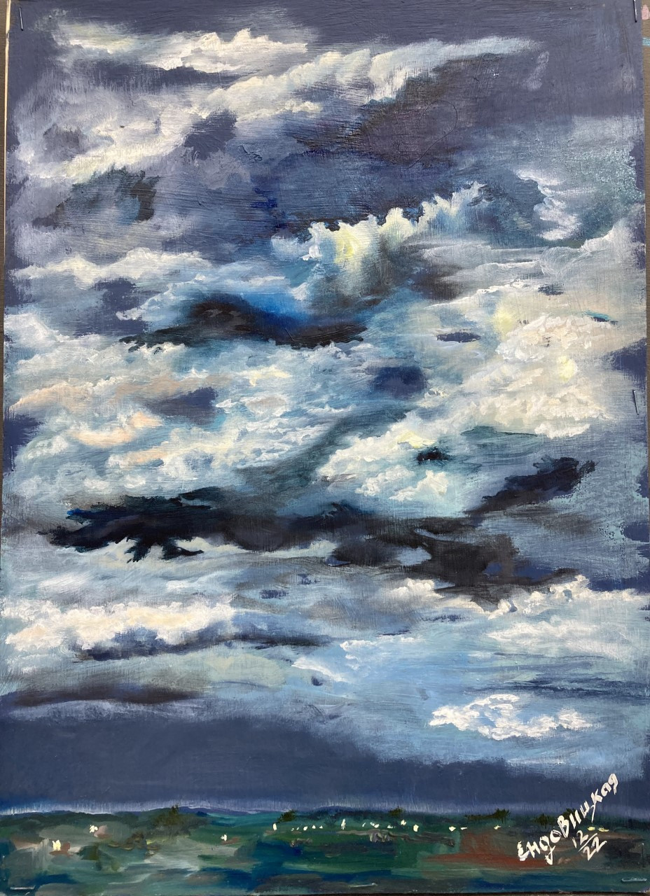 Пейзаж масло холст картон. ArtZoyaEndovitskaya