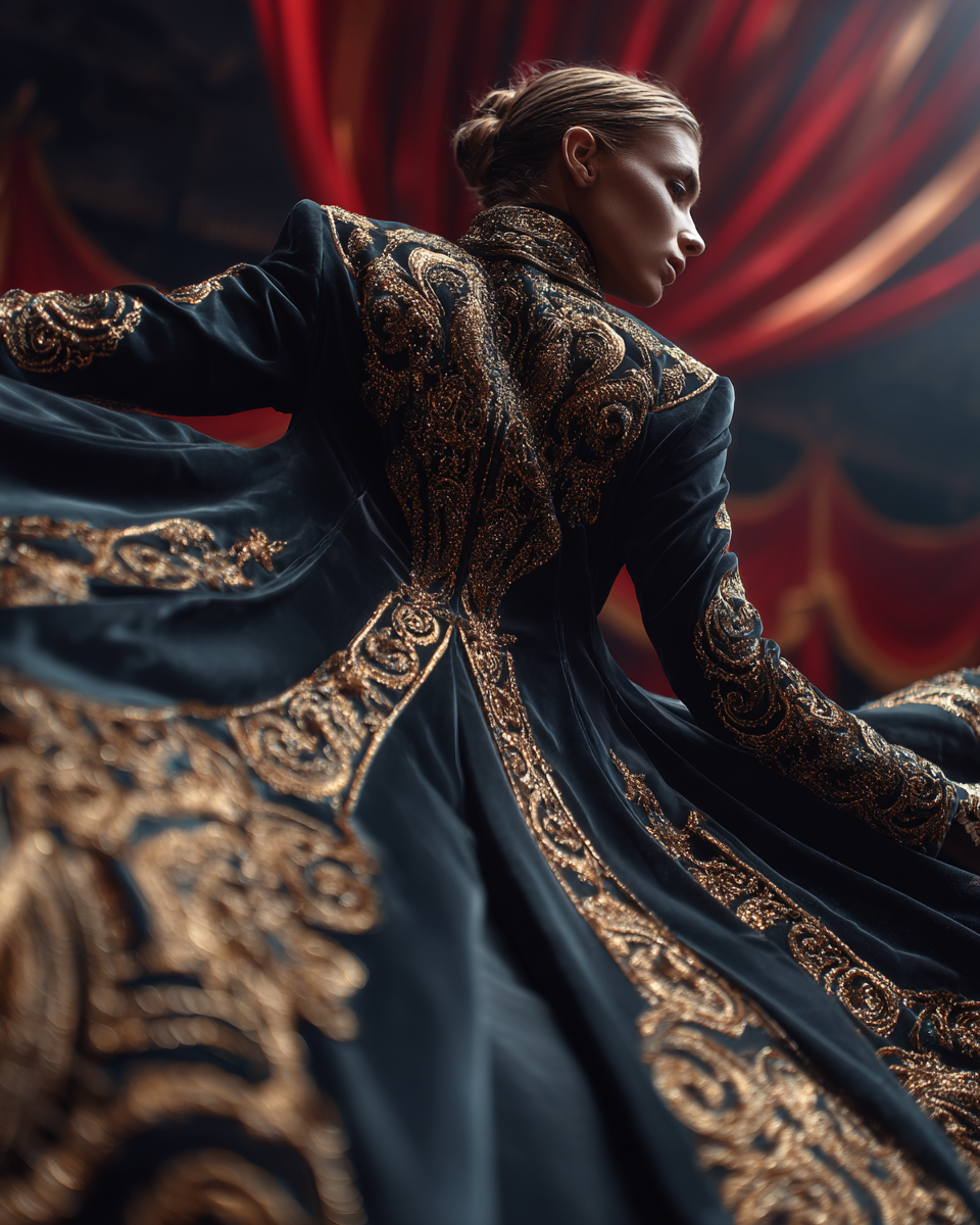 Концептуальный цирковой образ, театральный костюм и драматичная постановка