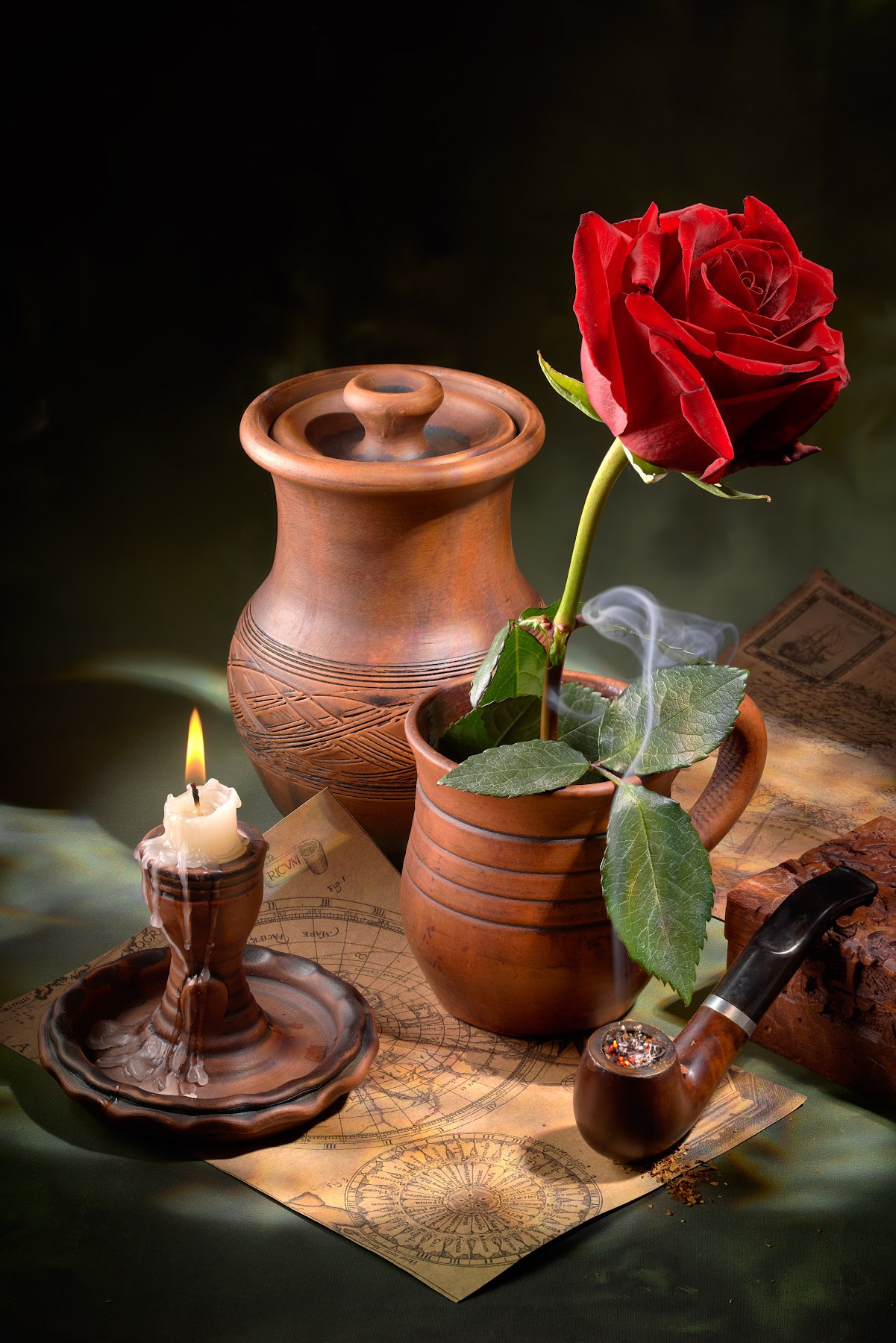 Художественный натюрморты, авторский стиль. Устремляясь ввысь… (фото от автора с ником Tom Fincher)