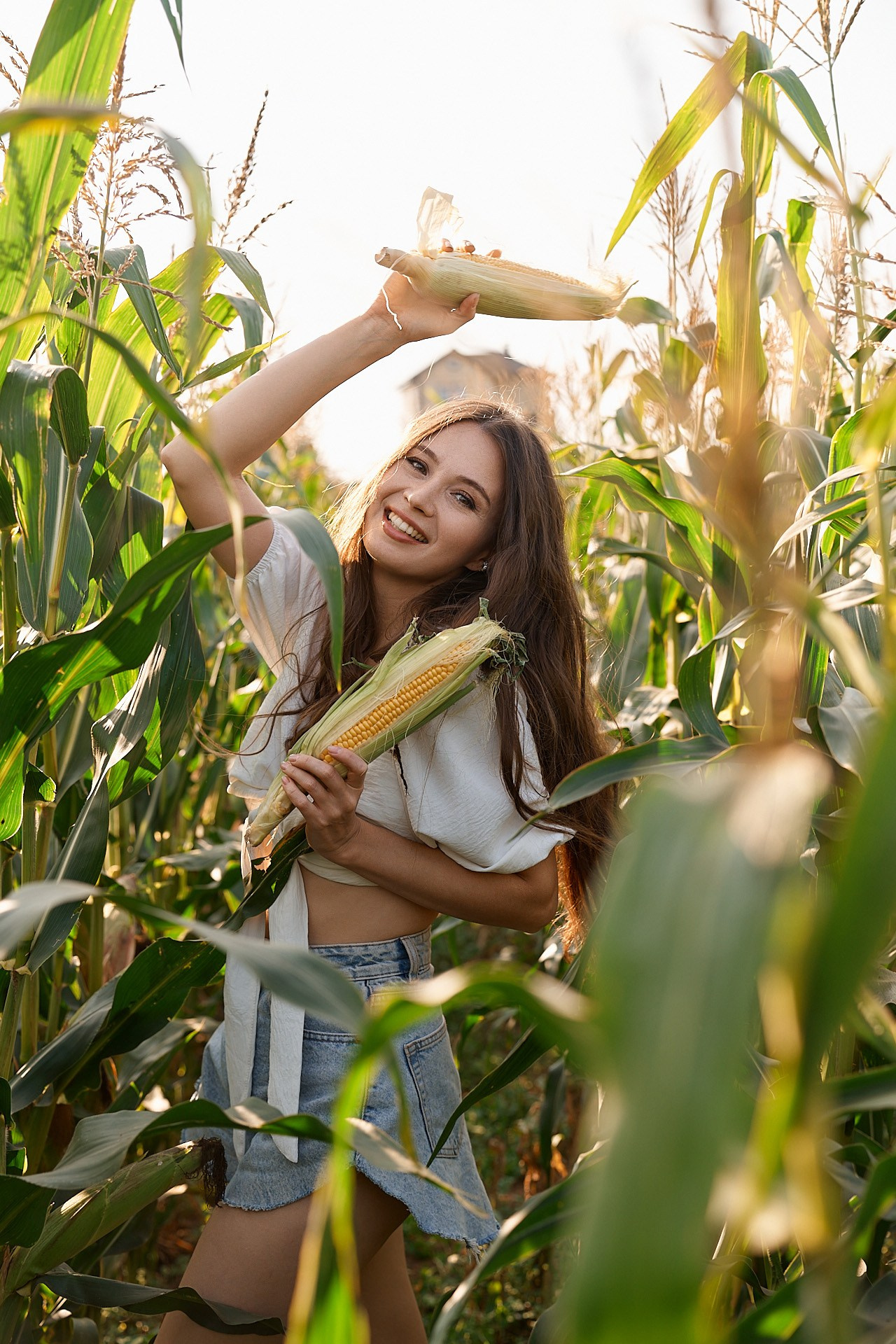 София в кукурузе. Репортажный фотограф в Кирове Сергей Дудин