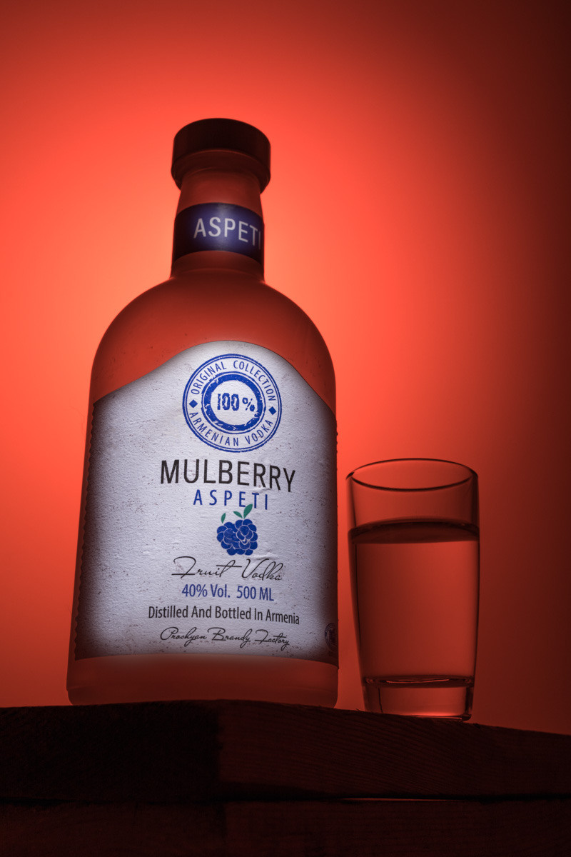 Бутылка армянской водки