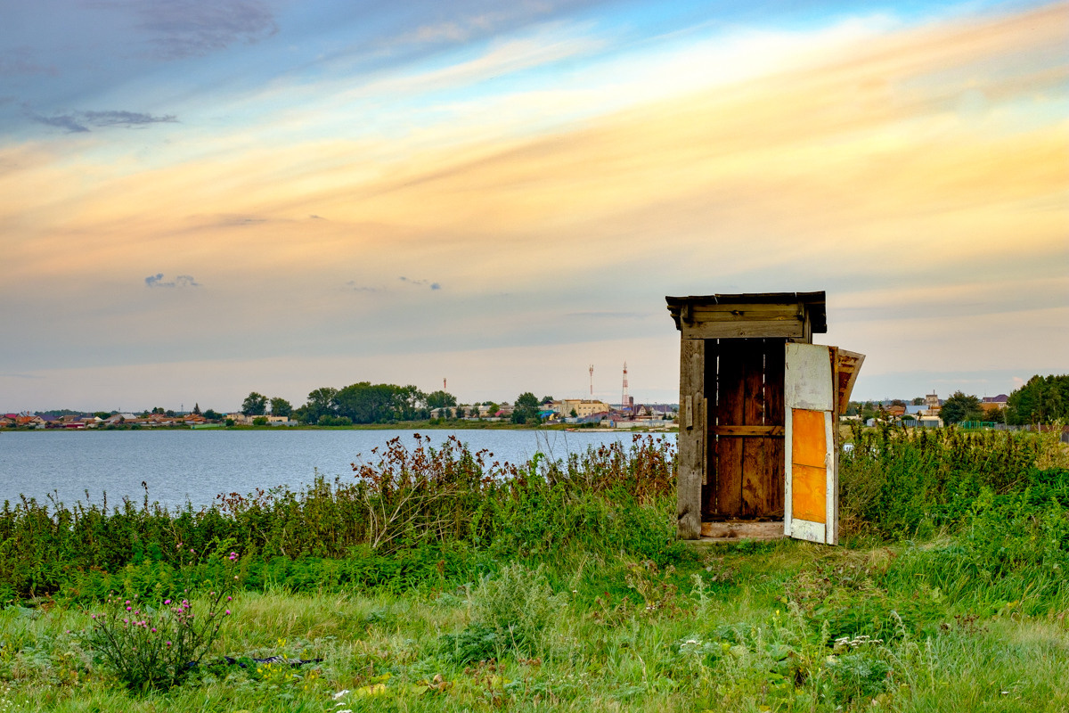 уличный туалет