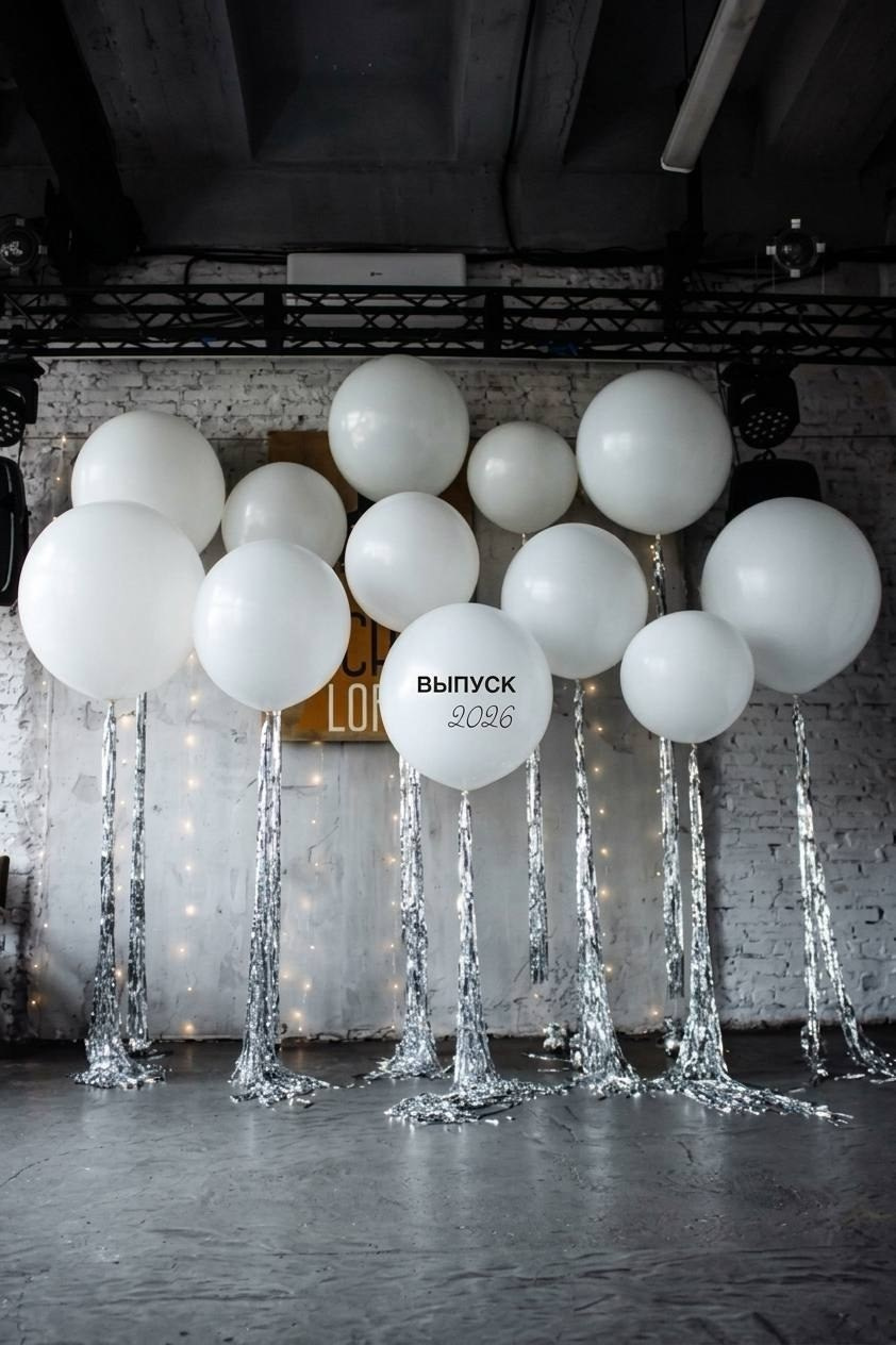 For her. Balloons and decorations in Serbia. Delivery 24/7