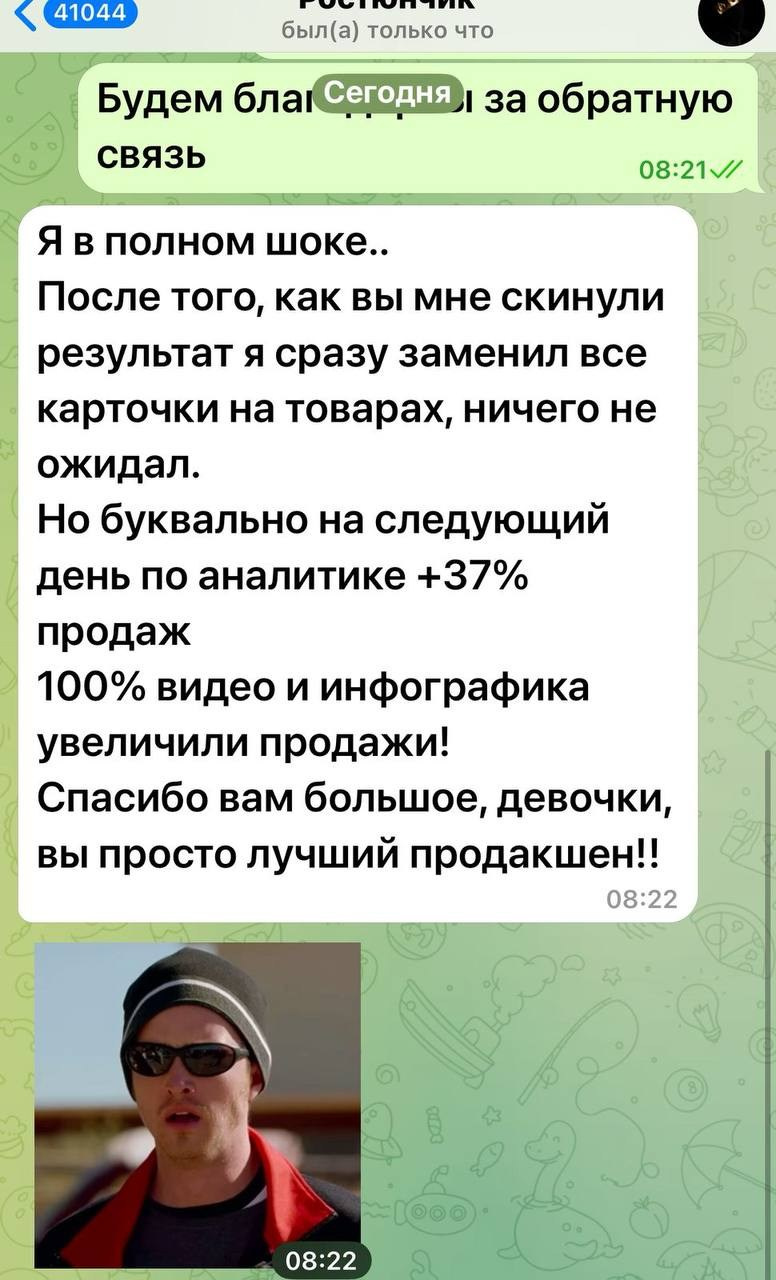 Сборные и индивидуальные съёмки WB/OZON с CTR от 7%