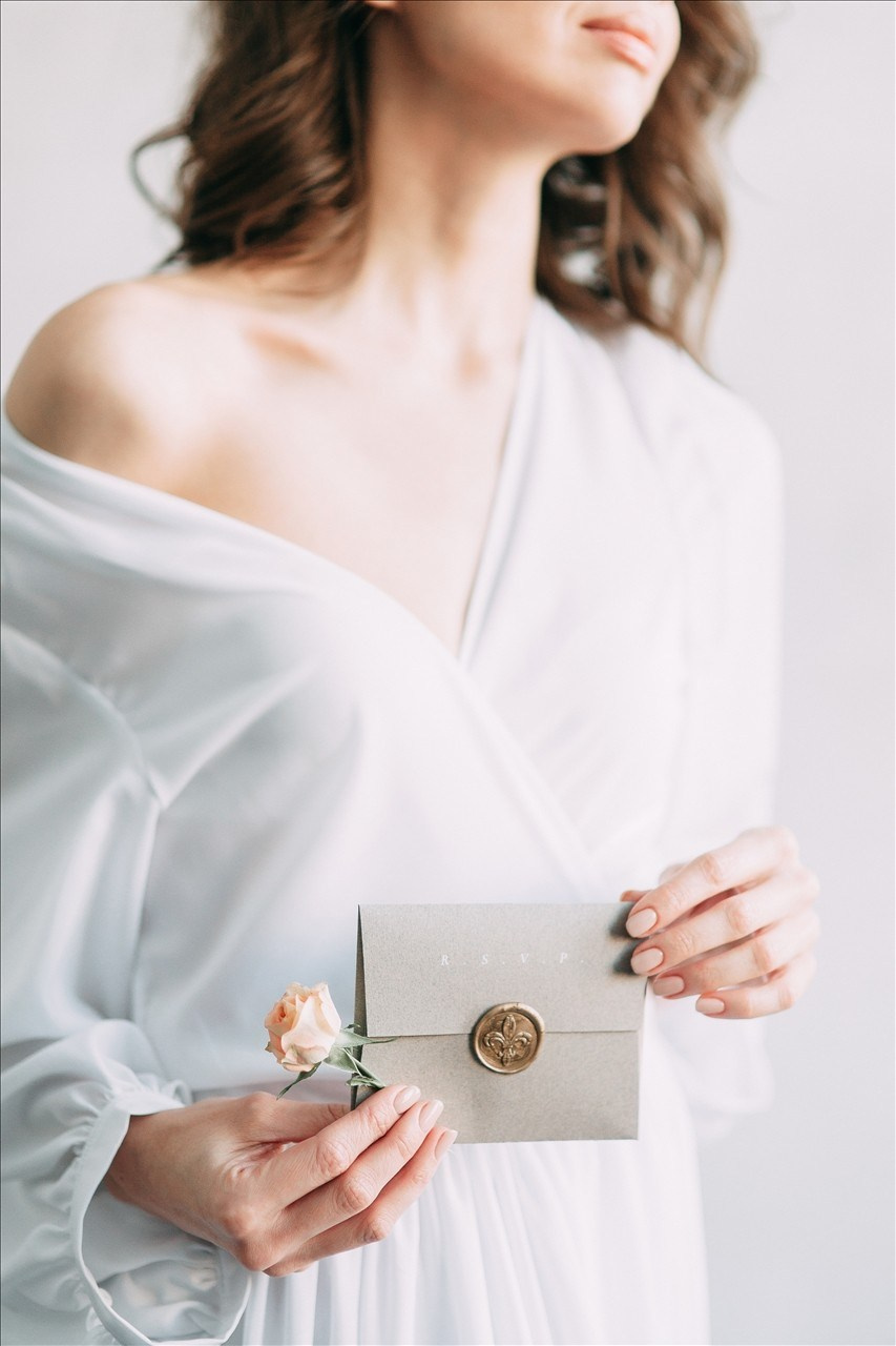 Стильная зимняя свадьба