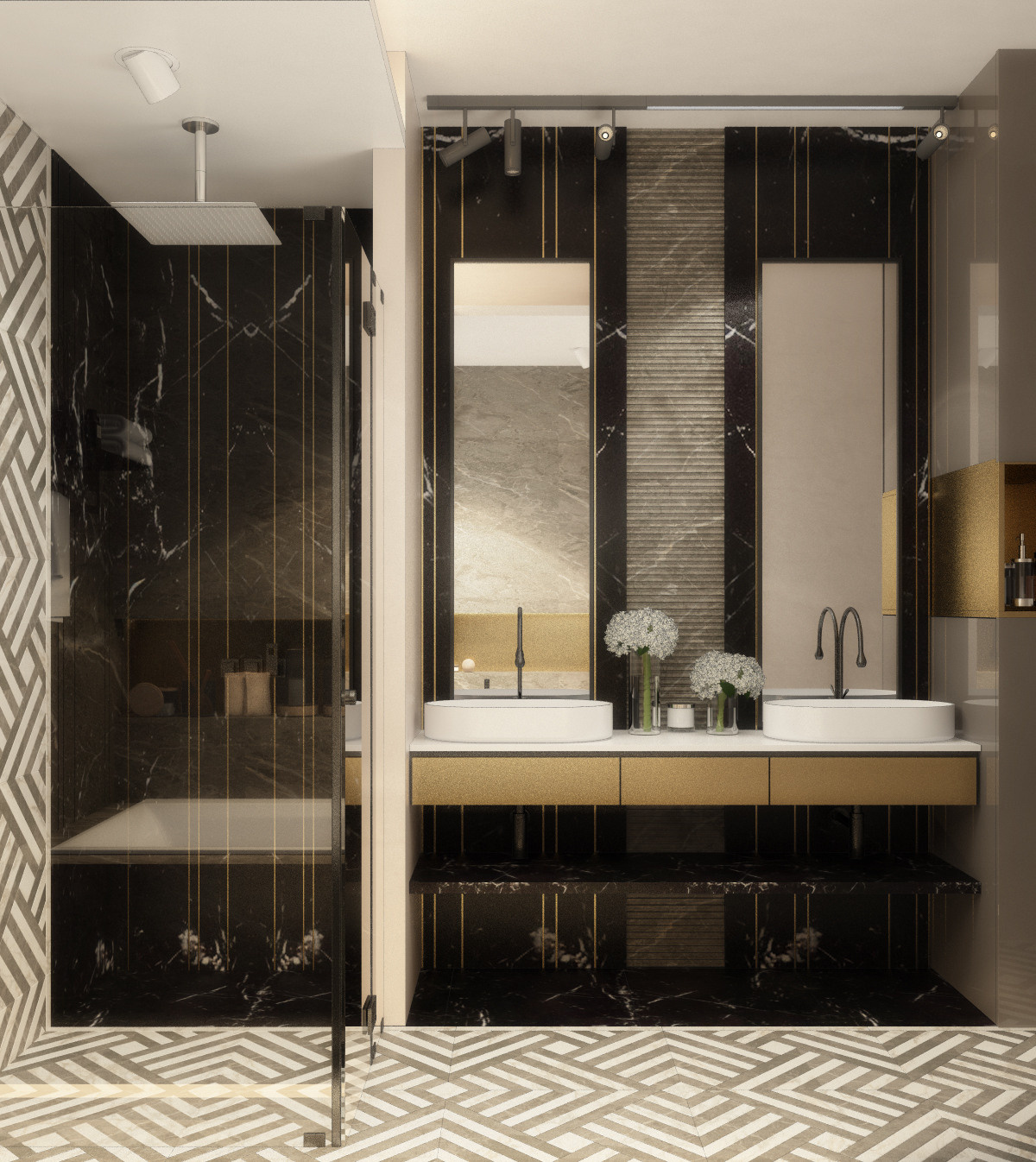 дизайн проект квартиры, интерьер ванно, интерьер дизайн, дизайнер диана миронова, дизайн проект, дизайн студии, дизайн-студия, интерьер, дизайнер интерьера в Москве, дизайн ванной
