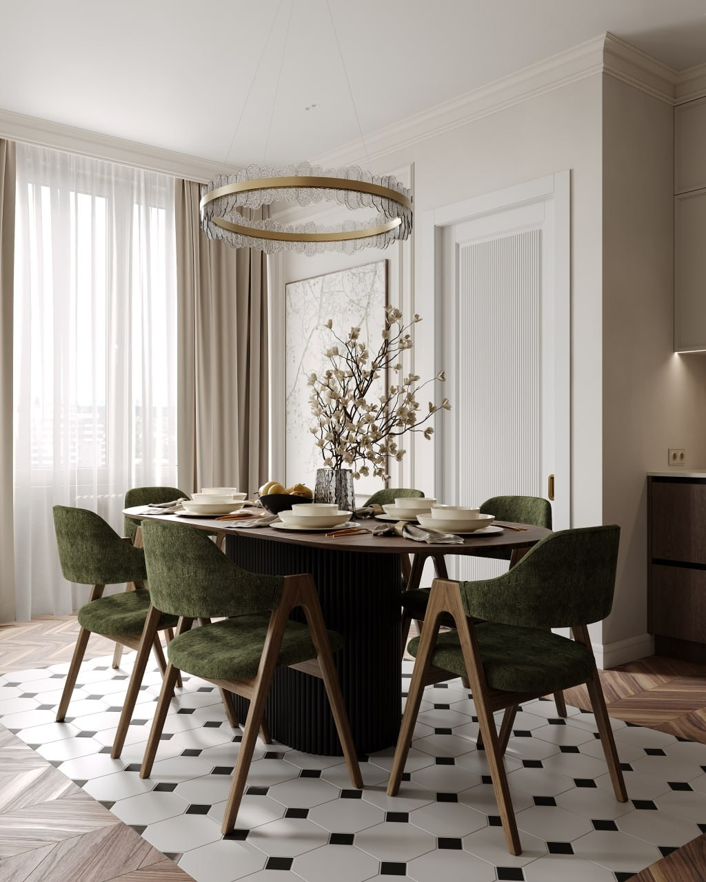 ЖК Homecity (совместно с seinteriors.art). Дизайнер жилых интерьеров в Новосибирске Олейник Ксения