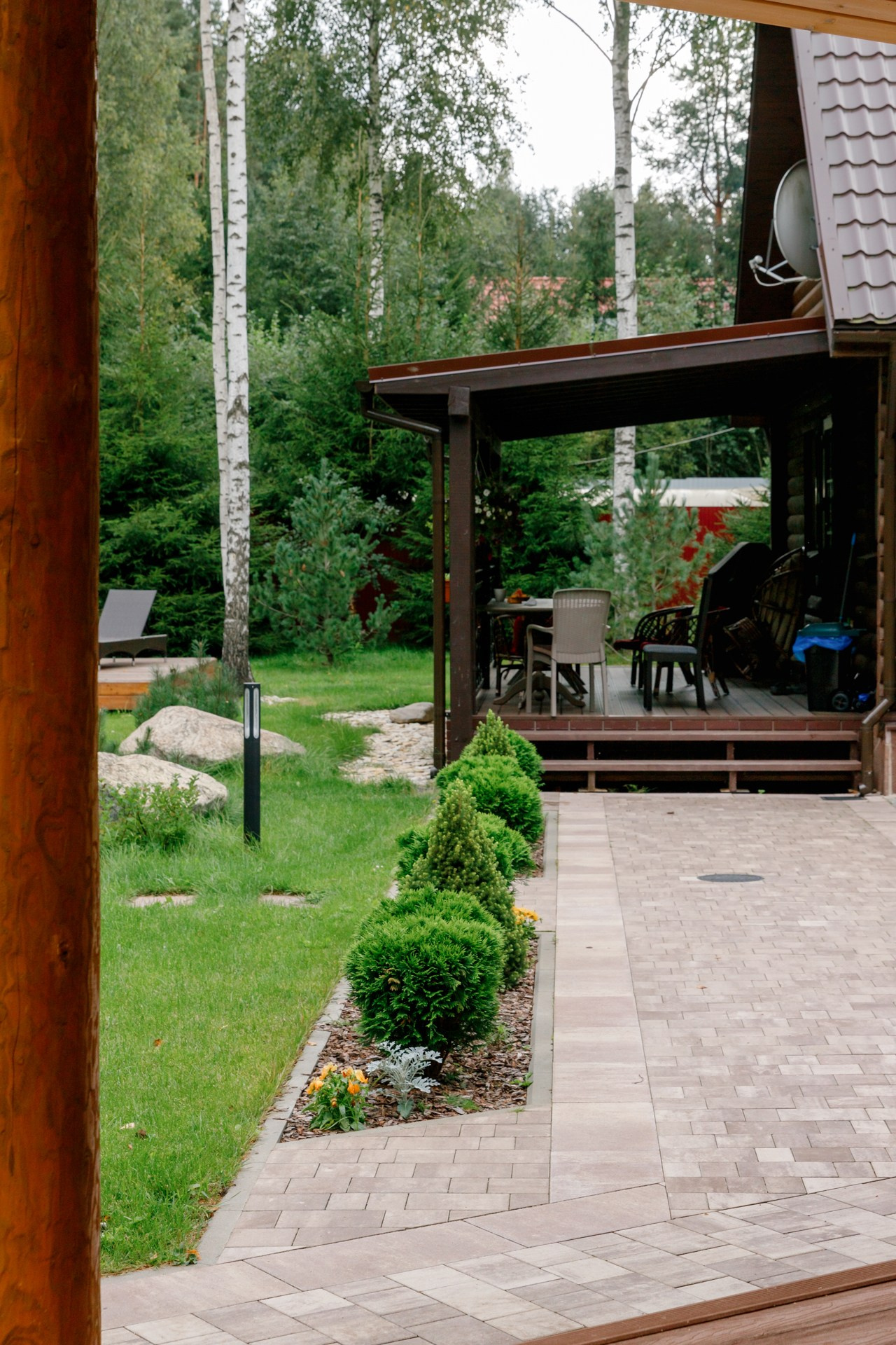 Загородный дом. Ландшафтный дизайн. Репортажный фотограф в Санкт-Петербурге Жолудев Владислав