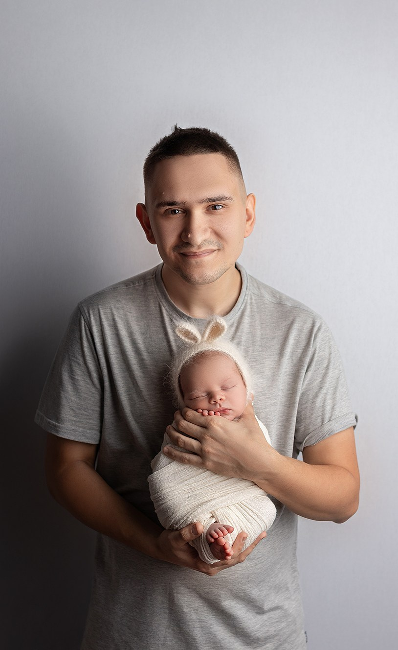 Newborn съёмка Яны. Фотограф новорождённых и малышей до года в Москве и Московской области