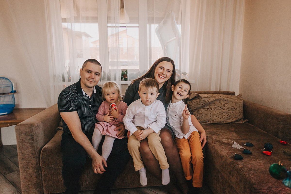 Дом. Семья. Новый год. Семейный фотограф в Белгороде Аня Никифорова