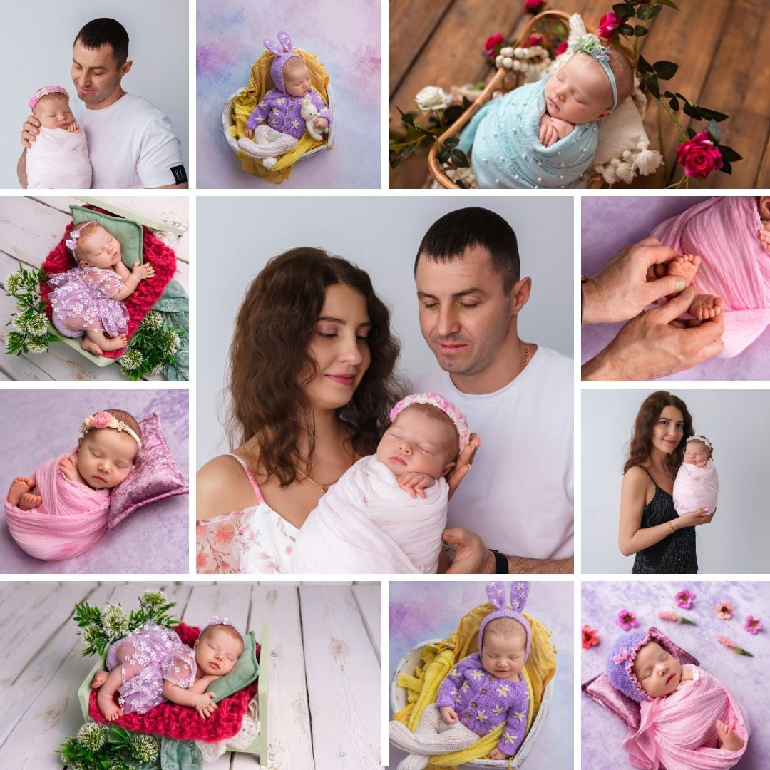 Фотосессия годовасия для малыша. Фотограф новорожденных Москва, Домодедово