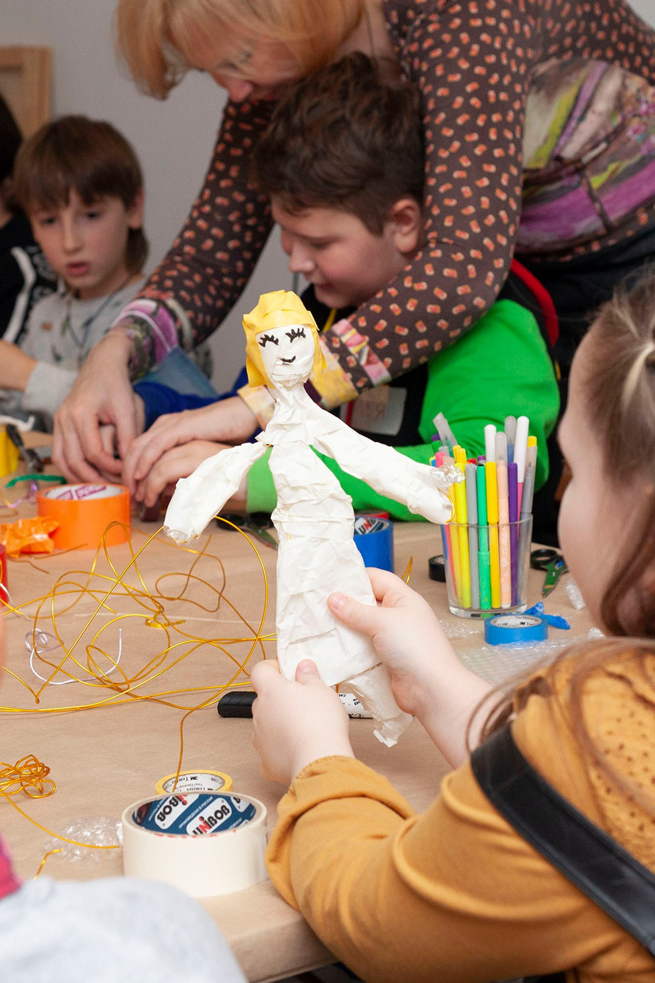 Детский мастер-класс в ММОМА. Stanislav Baryshev — People. Emotions. Atmosphere