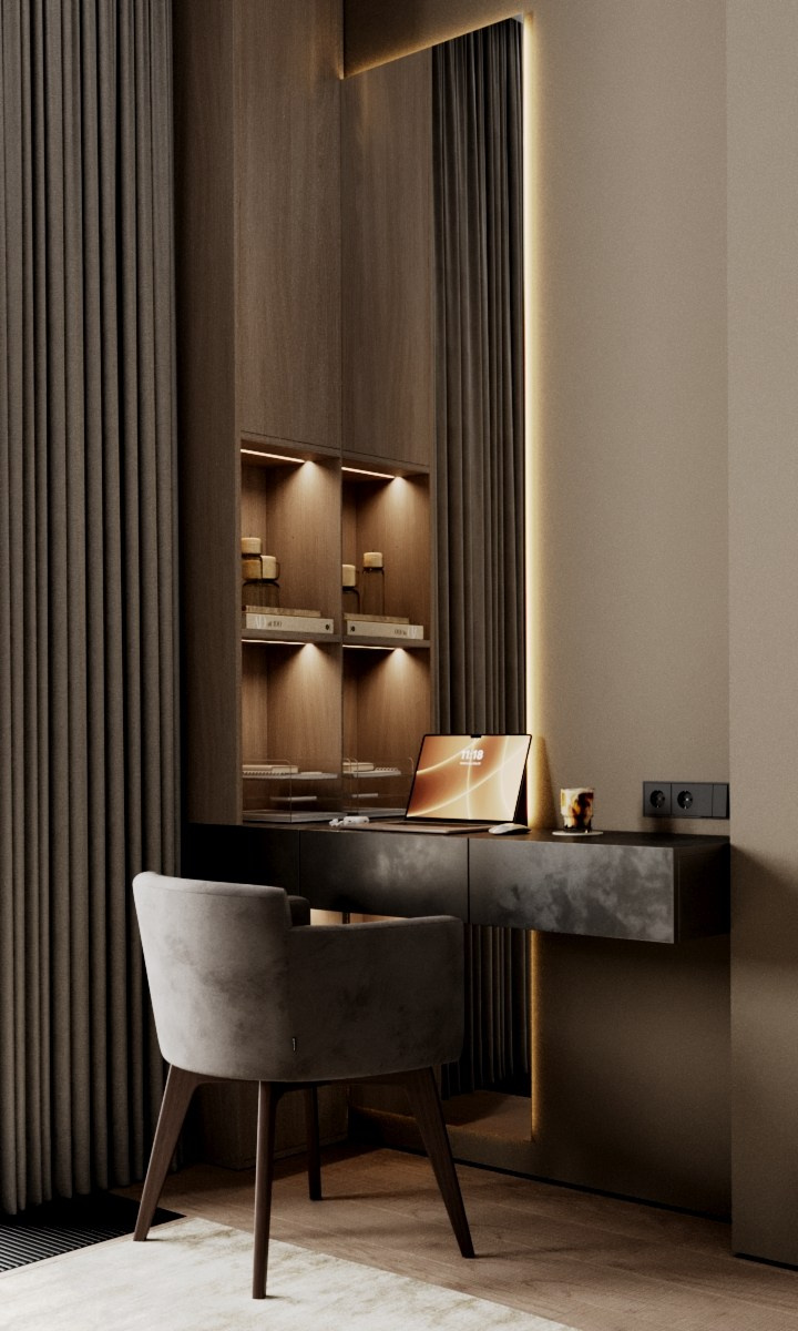 ЖК Ever 120 кв. м. Kod Interiors | Дизайнер интерьеров Кораблина Кристина