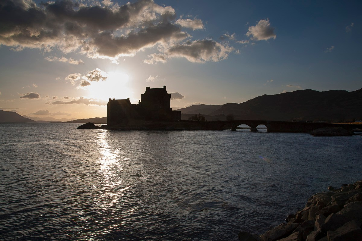Шотландия, замок Eilean Donan. Фотограф Василий Буланов