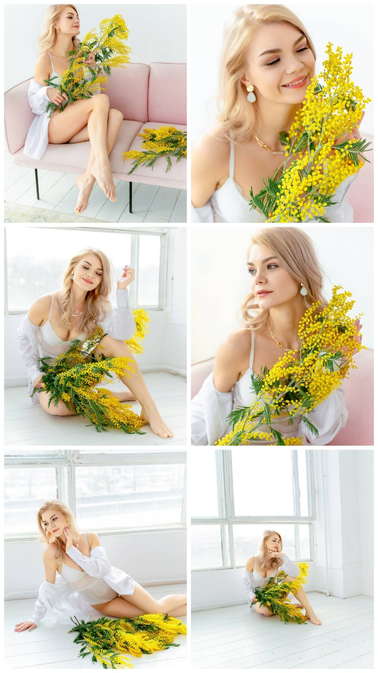 Рекомендации по выбору одежды на фотосессию с мимозой. Фотограф в Санкт-Петербурге, Анна Скворцова