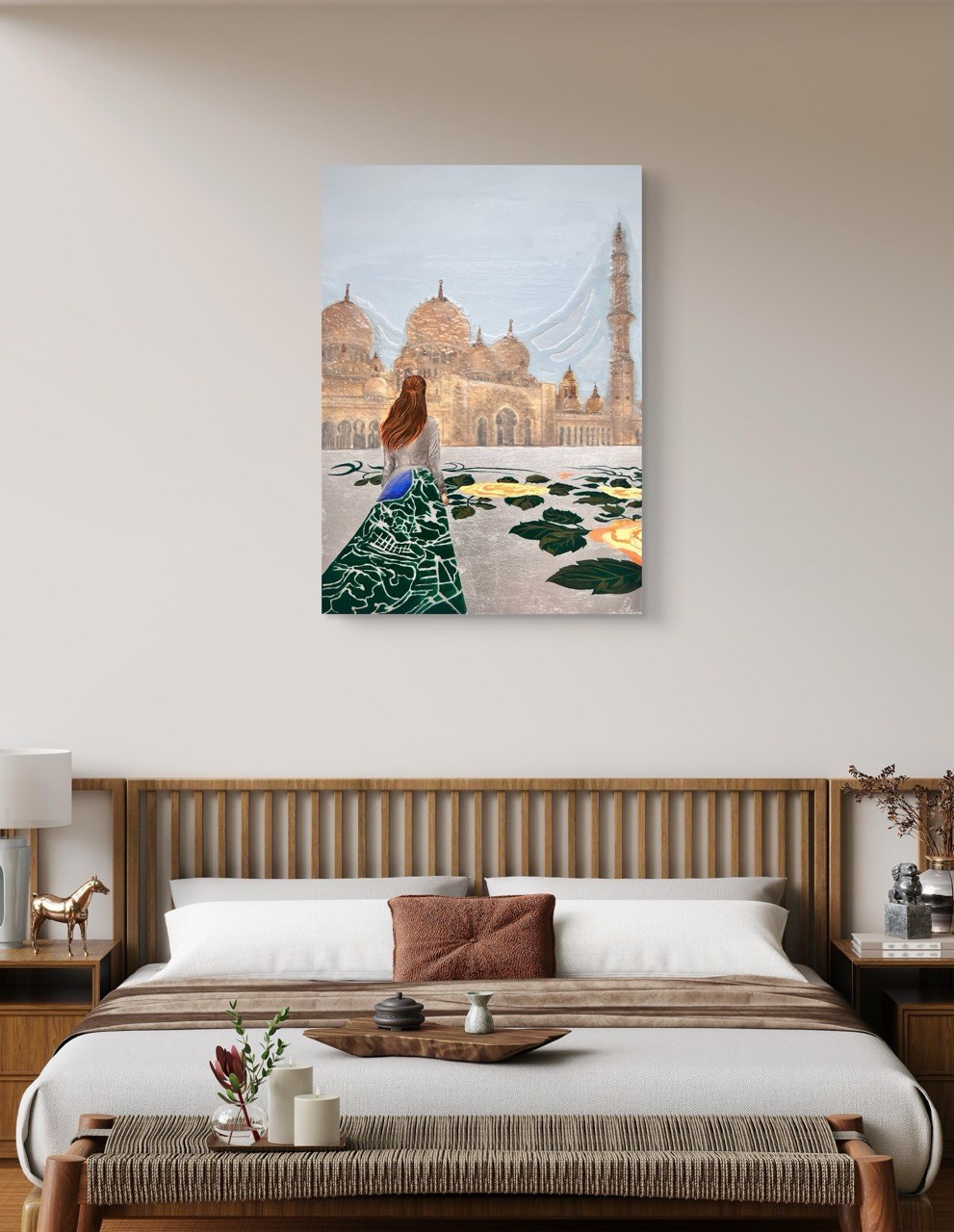 Серия «Волшебница Изумрудного Востока». Картины пейзаж