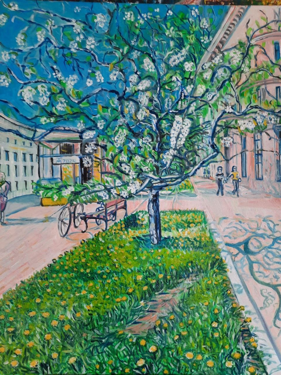 Spring 30/40 cm Oil on canvas 2024