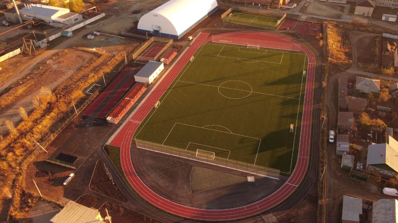 СТАДИОН ЮНОСТЬ С. УЙСКОЕ. Recro