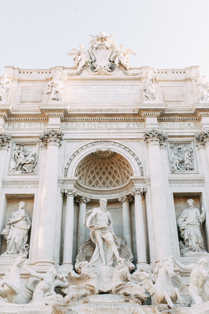 Фонтан Треви в Риме