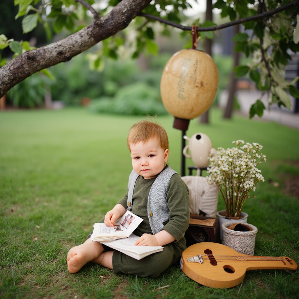 Фотосессия в Сказочном Лесу. Детская Фотостудия ГОДОВАСИКИ в Санкт-Петербурге фотосесия на годик