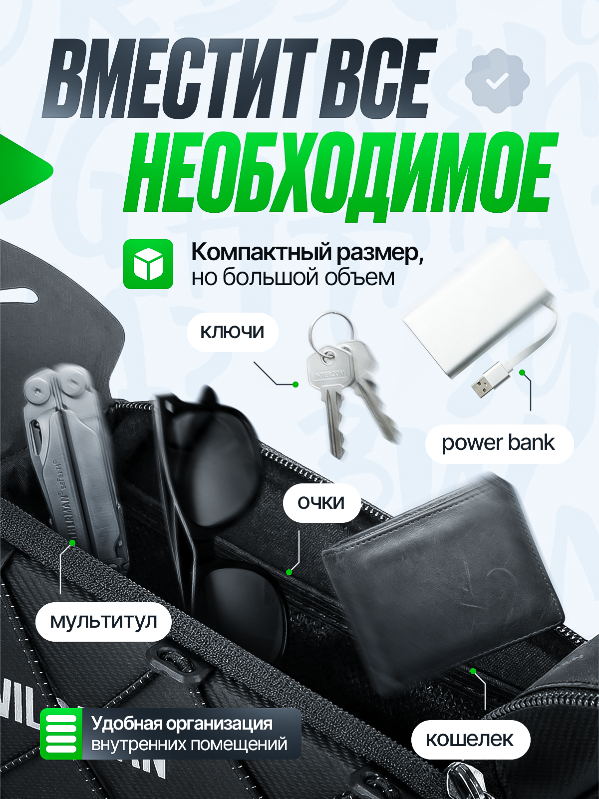 Велосумка. Дизайн карточек для маркетплейсов