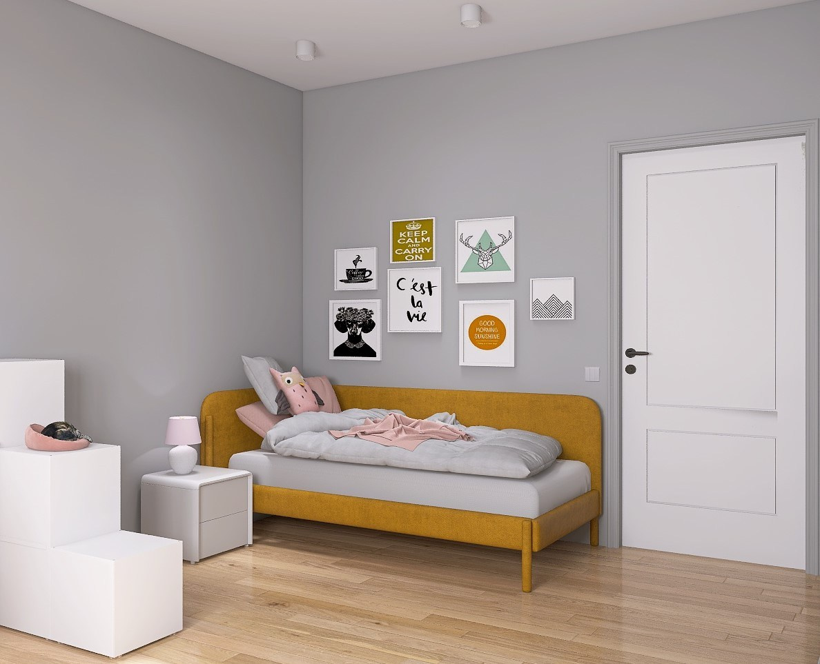 Дизайн-проект квартиры в старом фонде. Главная