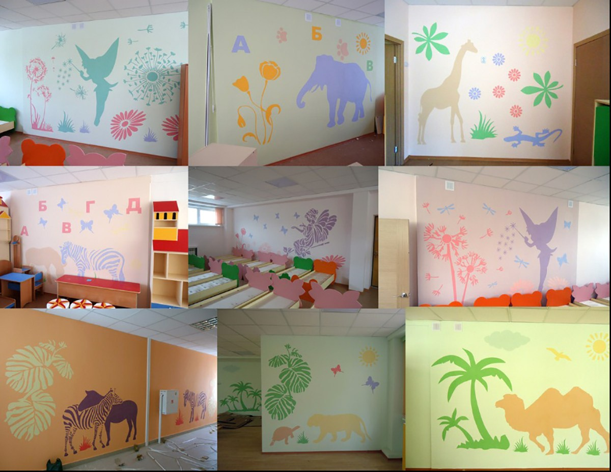 Роспись стен. Пейзажи