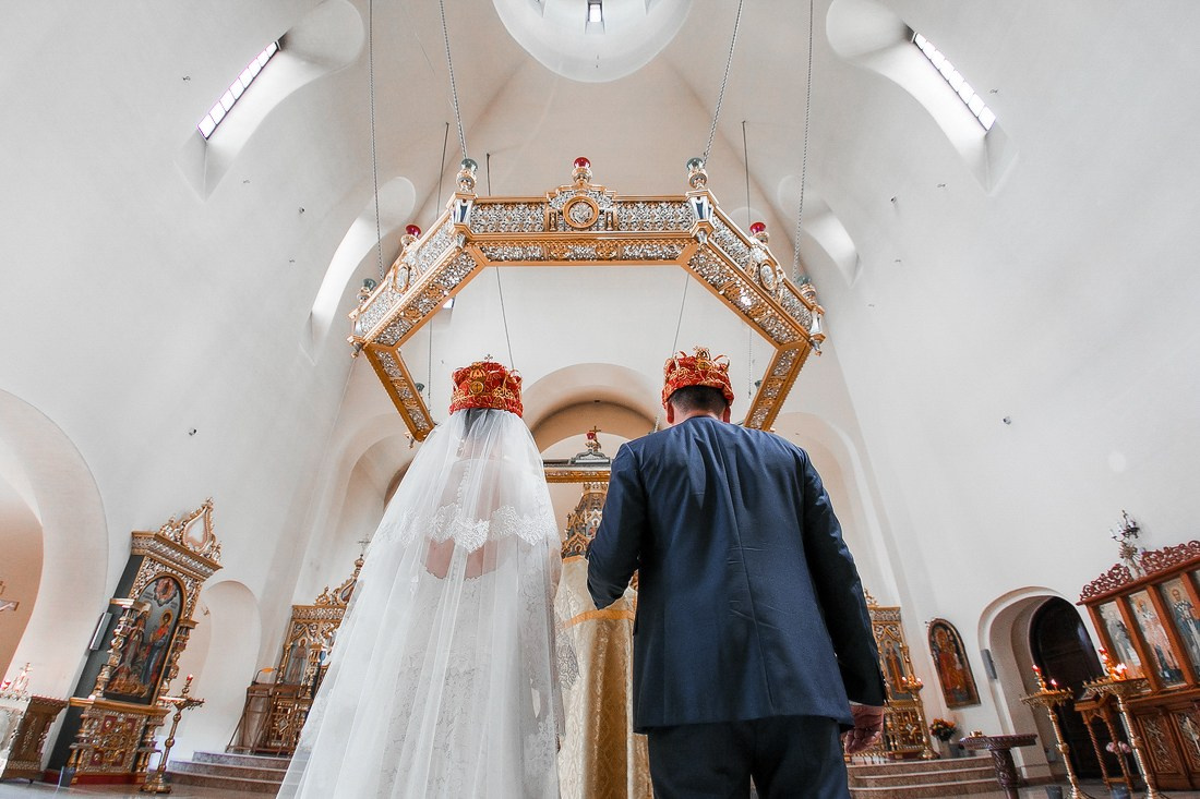 Венчание Александра и Анастасии. Репортажный фотограф Борис Геер