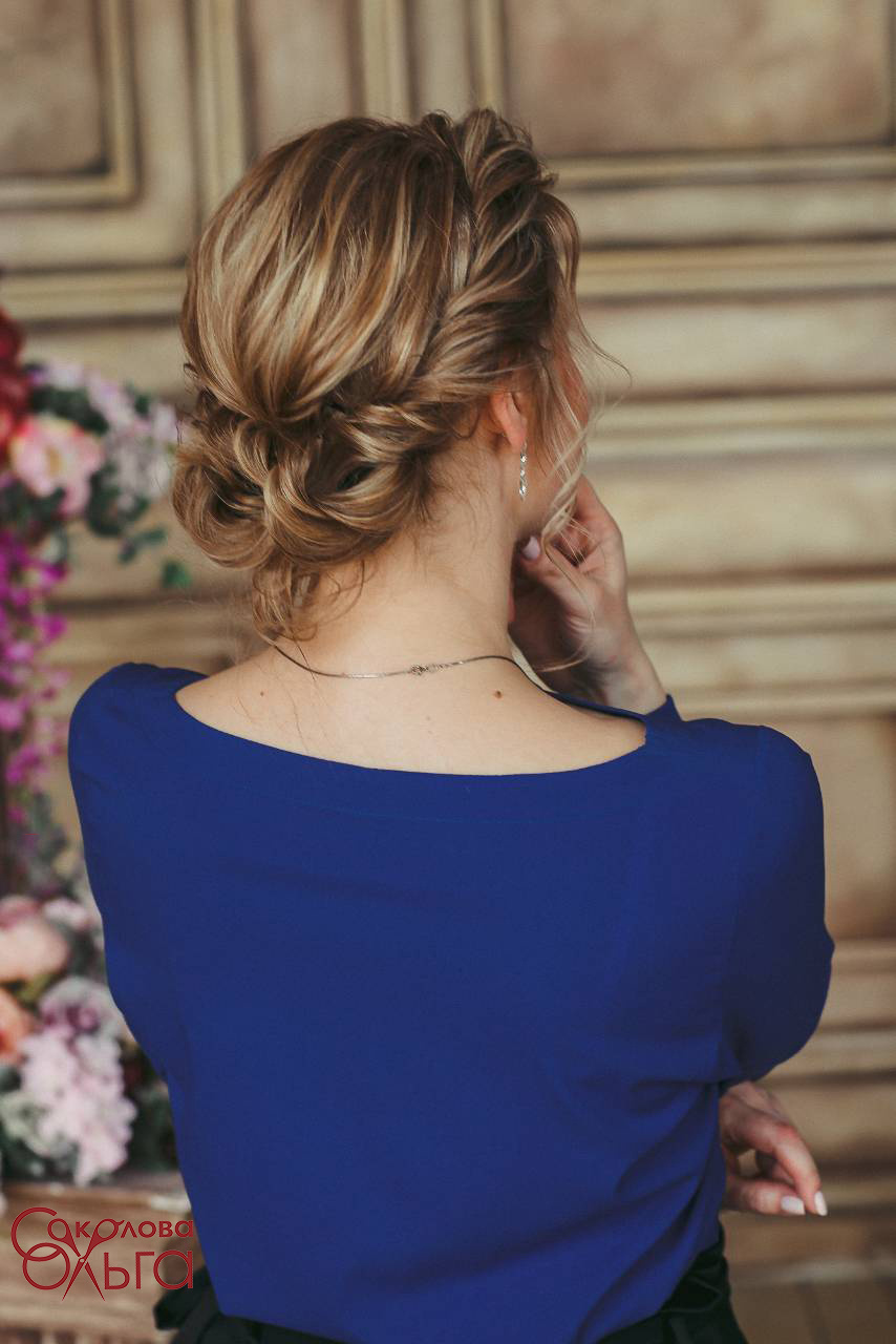 Свадебный стиль от  Соколовой Ольги Дзержинск olgadz.ru Экспресс прически набирают обороты.