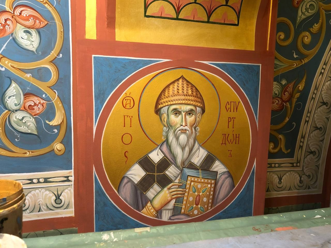 Мастерская МАГДАЛИНА роспись Храмов, Белград, Сербия, храм Св. Троицы. МАГДАЛИНА — мастерская церковного искусства