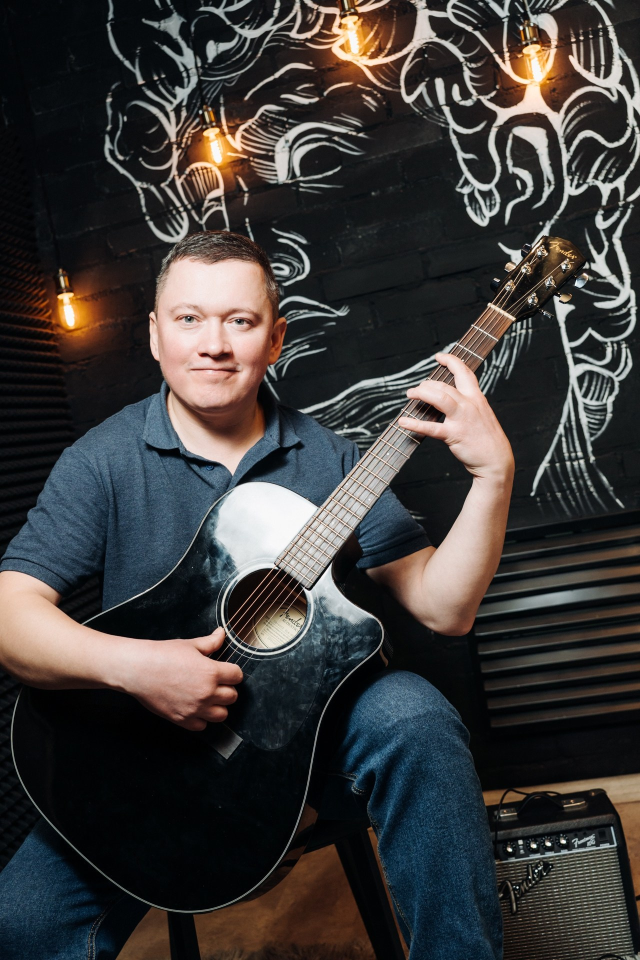 Музыкальяная студия | Интерьер. Репортажный фотограф Санкт-Петербург