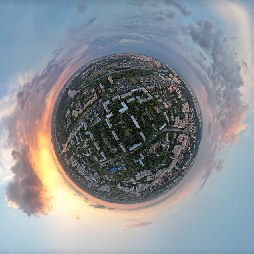 Москворечье. Закат и дождь. Кучеров Евгений. Фотограф