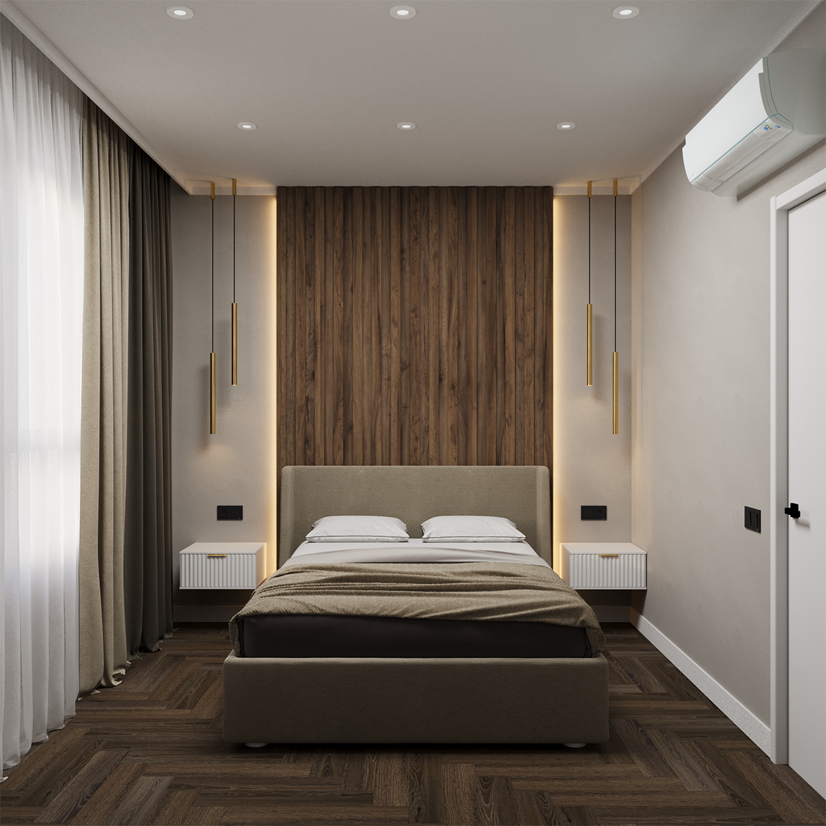 Интерьер для сдачи в аренду: прочные материалы, нейтральная палитра и продуманная функциональность. Мастерская Добрых Интерьеров Александра и Аллы Добряк