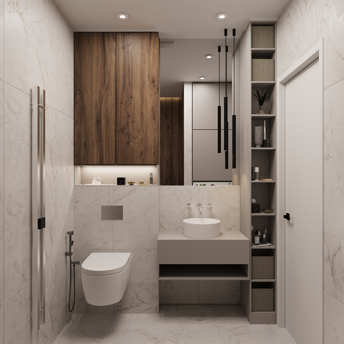 Интерьер для сдачи в аренду: прочные материалы, нейтральная палитра и продуманная функциональность. Мастерская Добрых Интерьеров Александра и Аллы Добряк