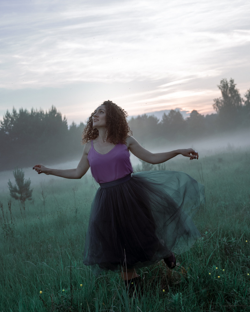 Фотосессия в люпинах. Фотограф в Белграде Чугреева Елена