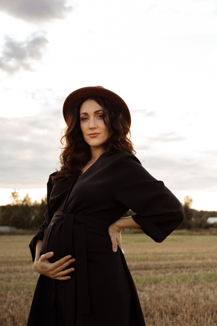 Сьемка на закате в поле. Фотограф в Белграде Чугреева Елена