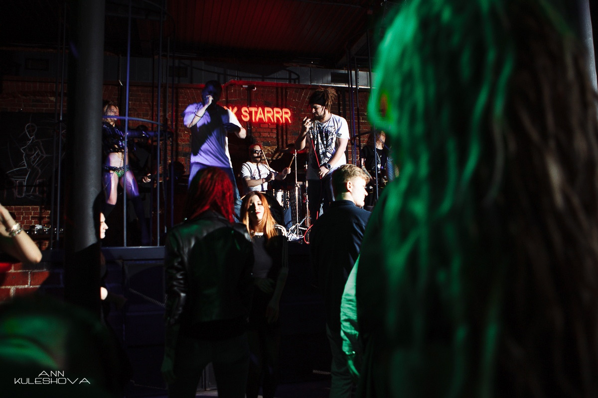 Съемки клипа для WastedSky. Фотограф Анастасия Кулешова