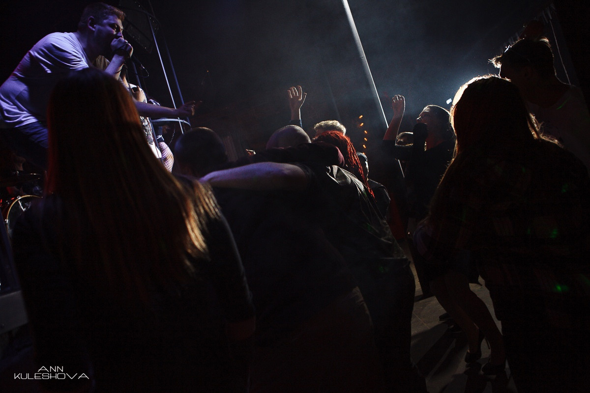 Съемки клипа для WastedSky. Фотограф Анастасия Кулешова