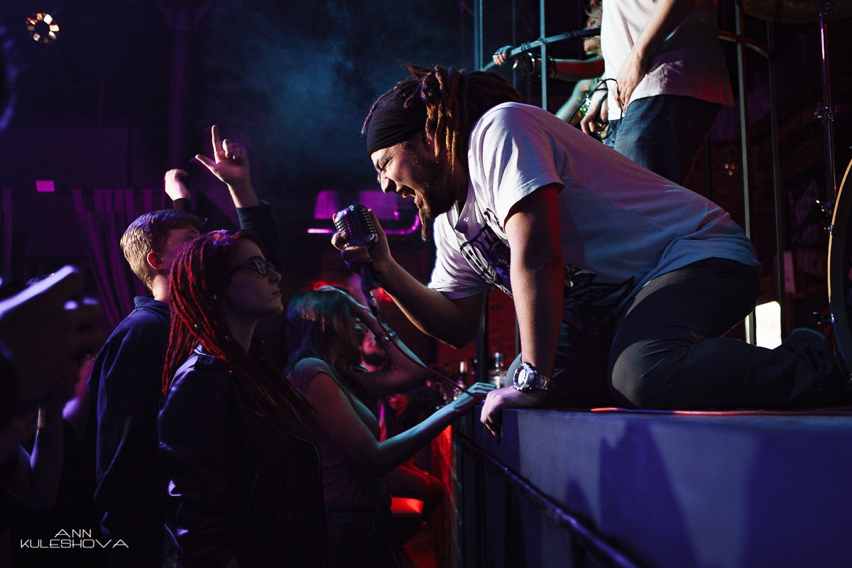 Съемки клипа для WastedSky. Фотограф Анастасия Кулешова