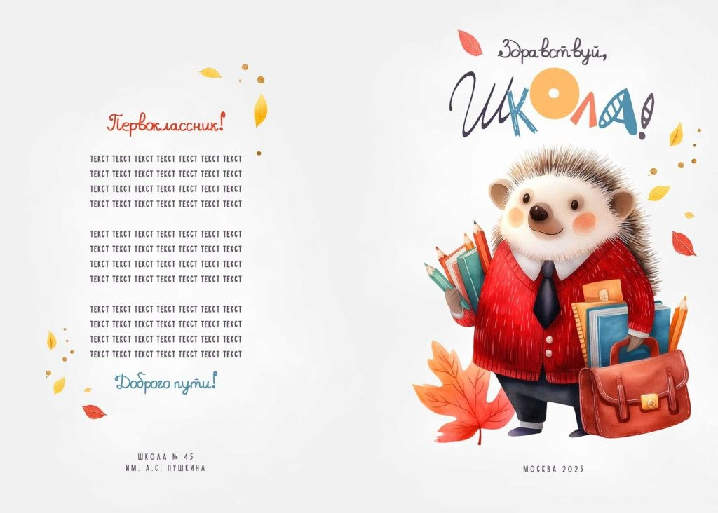 Для первоклашек № 1487