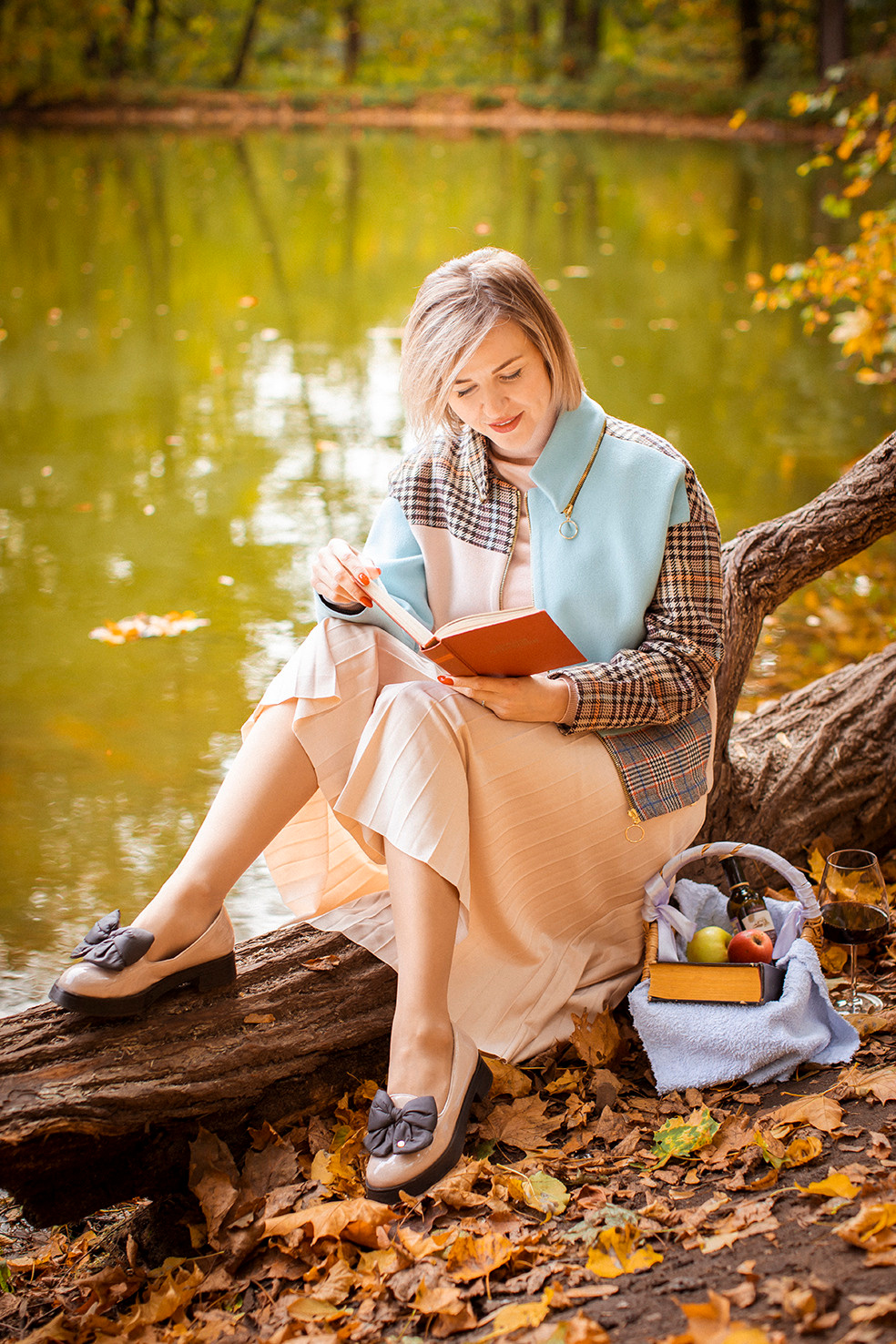 Чудесная осень с Олесей. Фотограф Наталья Штукина