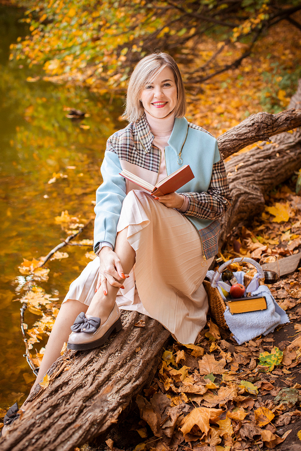 Чудесная осень с Олесей. Фотограф Наталья Штукина