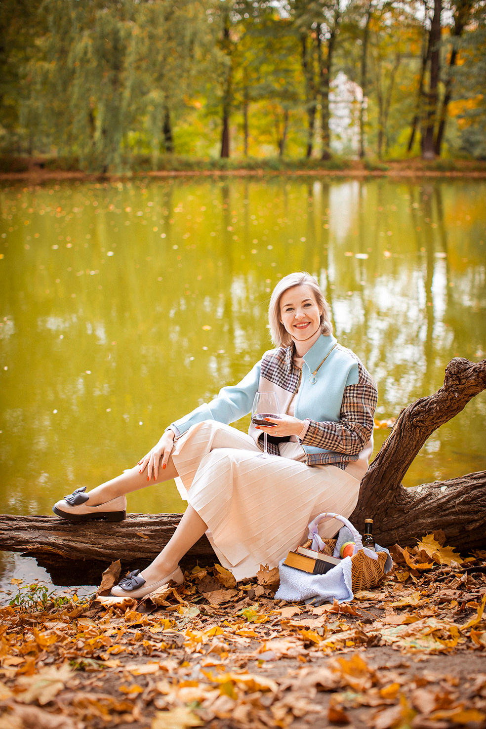 Чудесная осень с Олесей. Фотограф Наталья Штукина