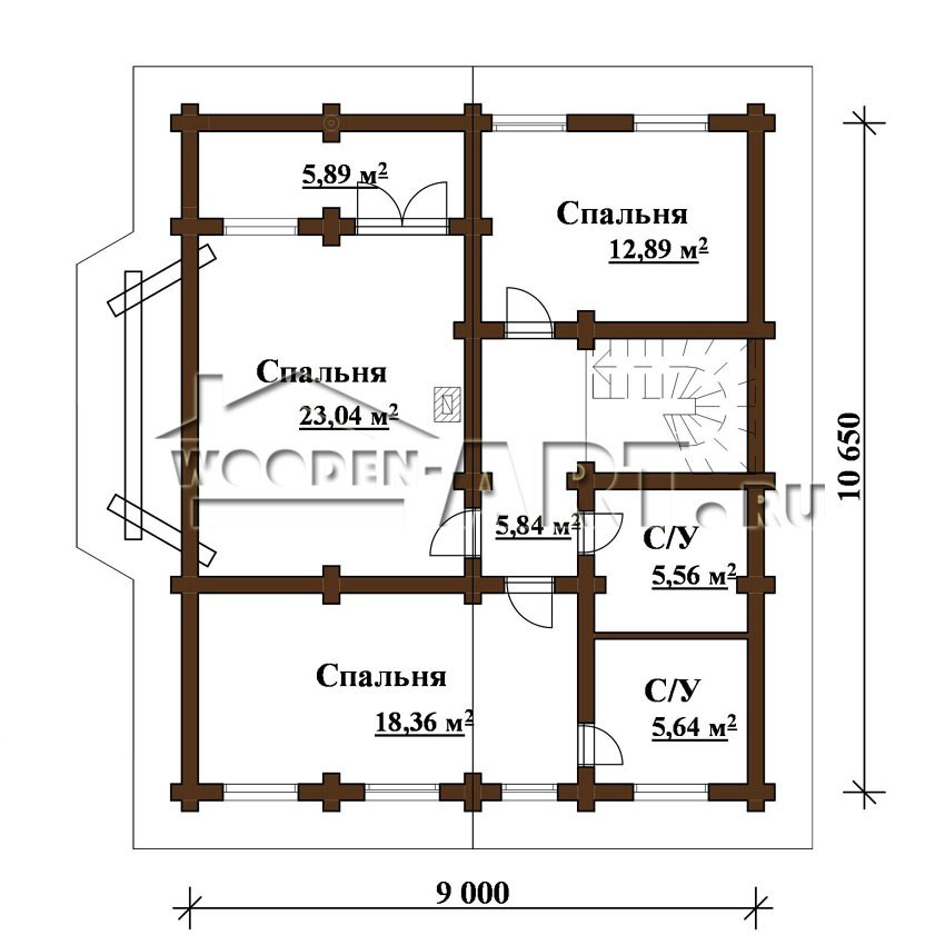 «Малые Вяземы» 202 кв. м. Проекты деревянных домов
