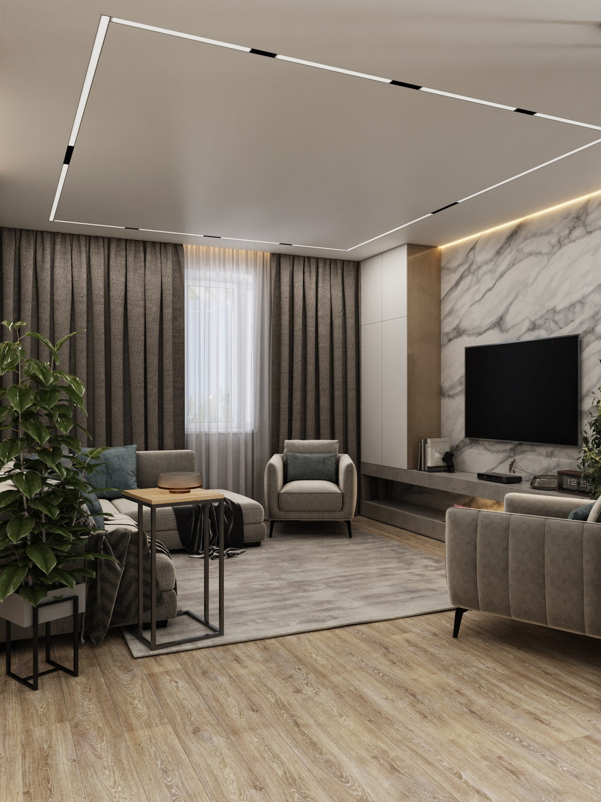 Частный дом г. Южно-Сахалинск. Дизайн-проекты жилых и общественных пространств во Владивостоке